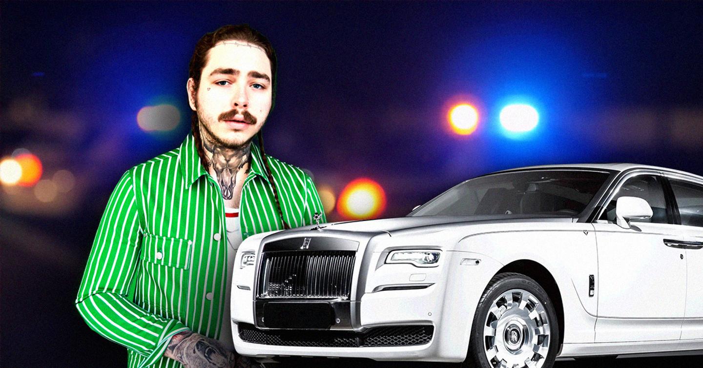 «Бог ненавидит меня»: Post Malone попал в аварию