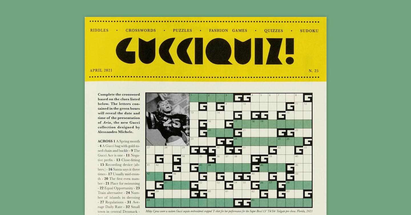GUCCIQUIZ-dtf-magazine Посмотрите как выглядит книга с головоломками от Gucci