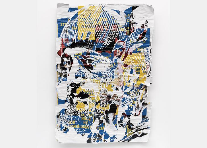 Vhils-dtf-magazine2 (1) Стрит-арт художник Vhils створив портрет Сергія Нігояна. Роботу презентують на виставці у Києві