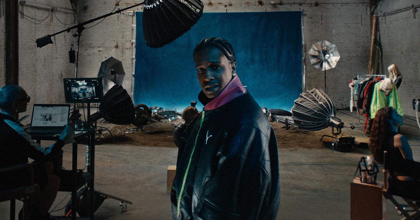 Кадр з кампейну A$AP Rocky та PUMA