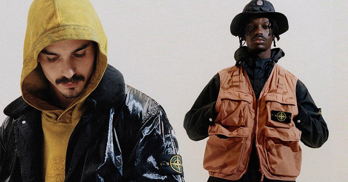 Первый взгляд: Весенняя коллекция Supreme x Stone Island