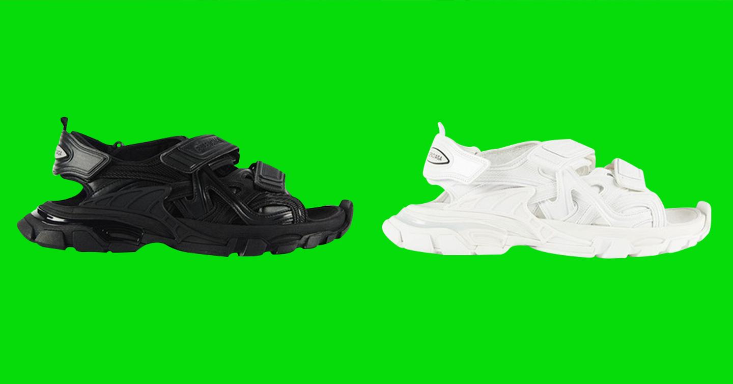 Balenciaga превратил кроссовки Track 2 в сандали