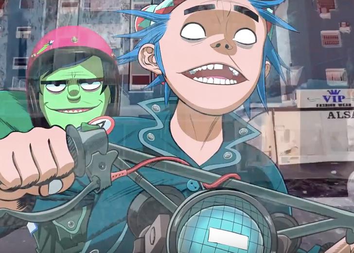 Gorillaz выпустили новый трек и клип