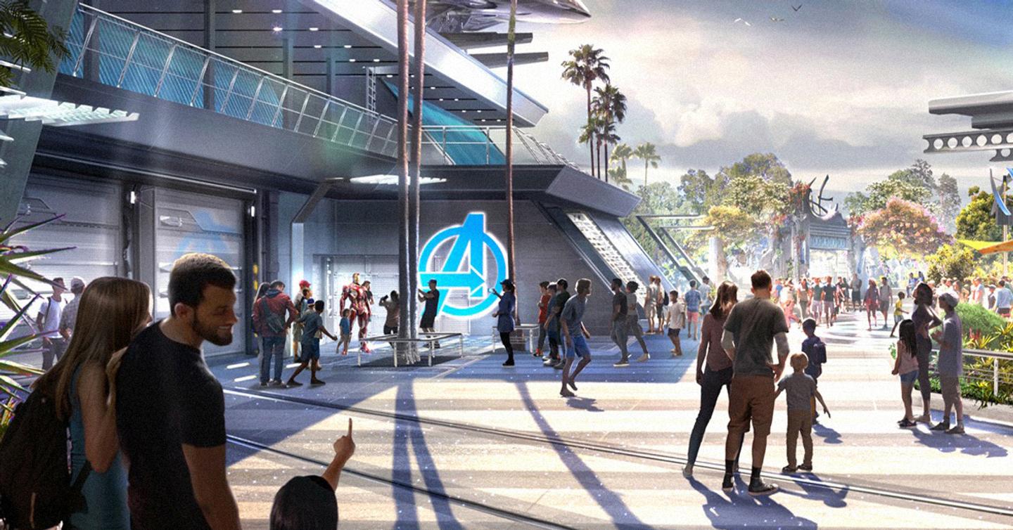 Первый взгляд: Каким будет лагерь Мстителей в парке Disney