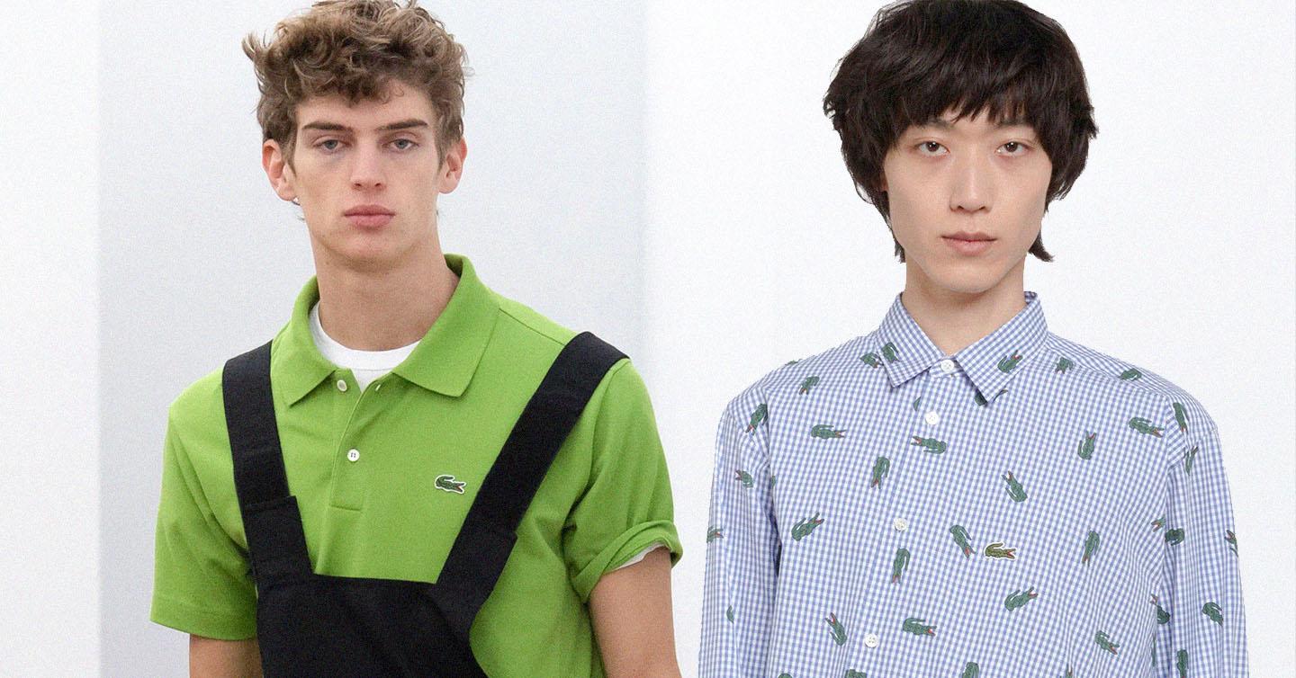 Lacoste та Comme des Garçons Shirt випустили спільну колекцію