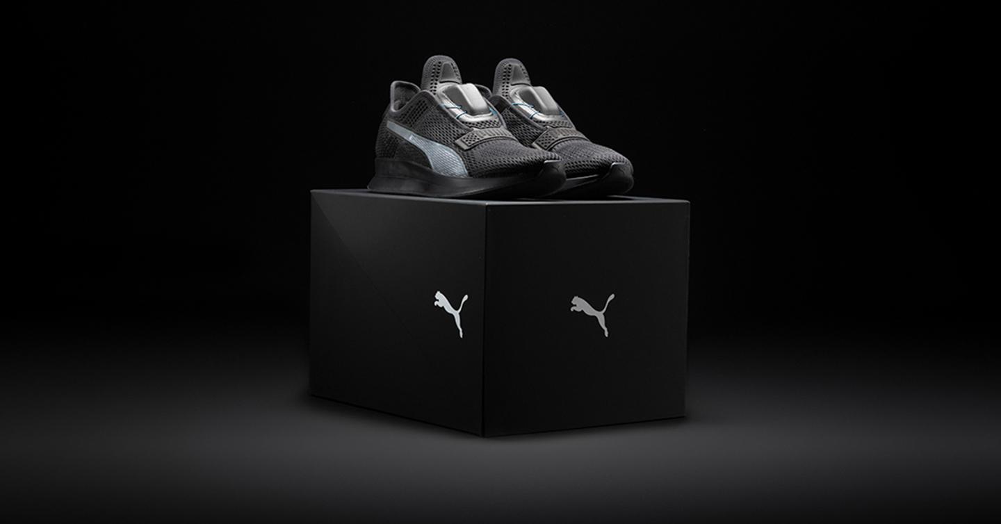 Первый взгляд: Кроссовки PUMA с автоматической шнуровкой