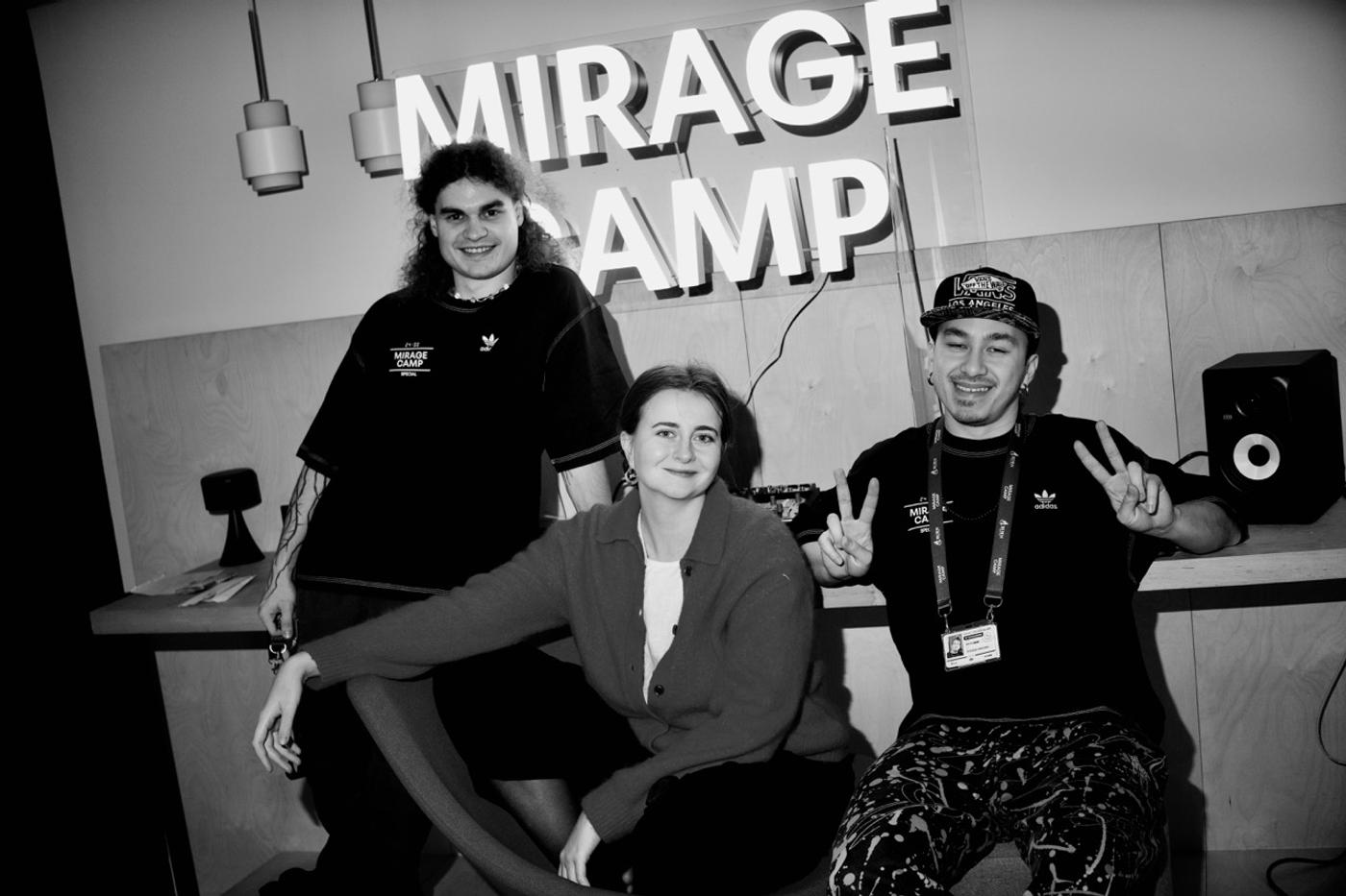 Artistka Chuprynenko, Victor Dang та BOH на Mirage Camp