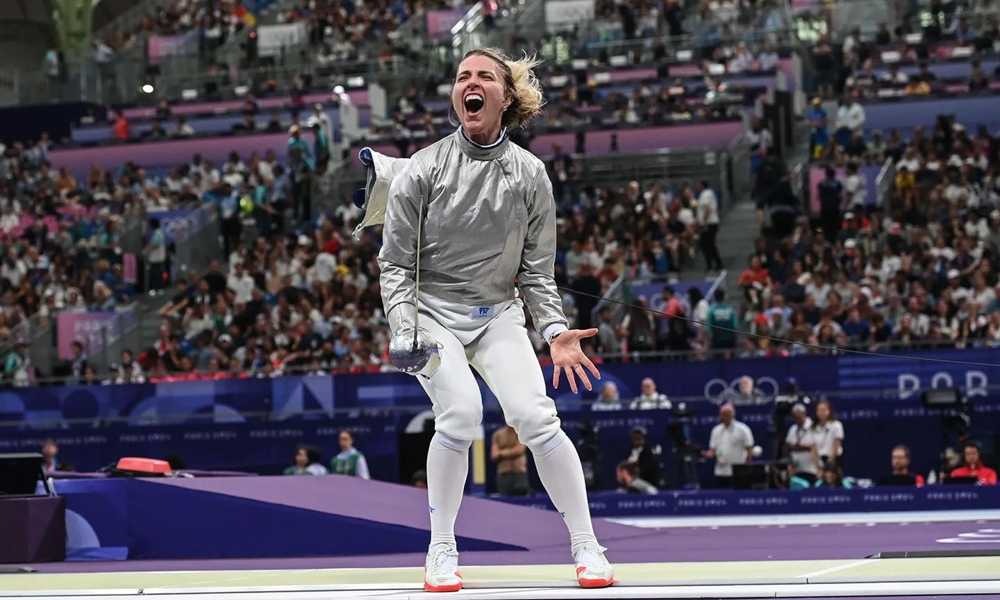Ольга Харлан на Олімпіаді-2024 в Парижі
