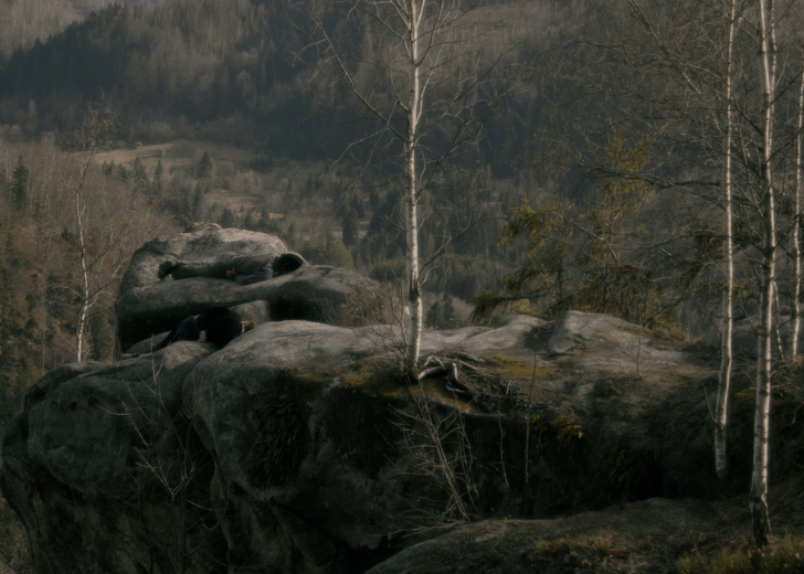 Кадр з фільму The Wanderer Яреми Малащука та Романа Хімея