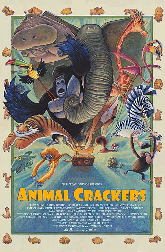 animal crackers poster dtf magazine
