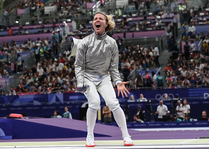 Ольга Харлан на Олімпіаді-2024 в Парижі