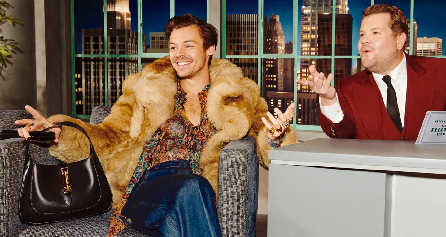 harry-styles-gucci Смотрите новый кампейн Gucci с Гарри Стайлсом, Сереной Уильямс, Дакотой Джонсон и другими