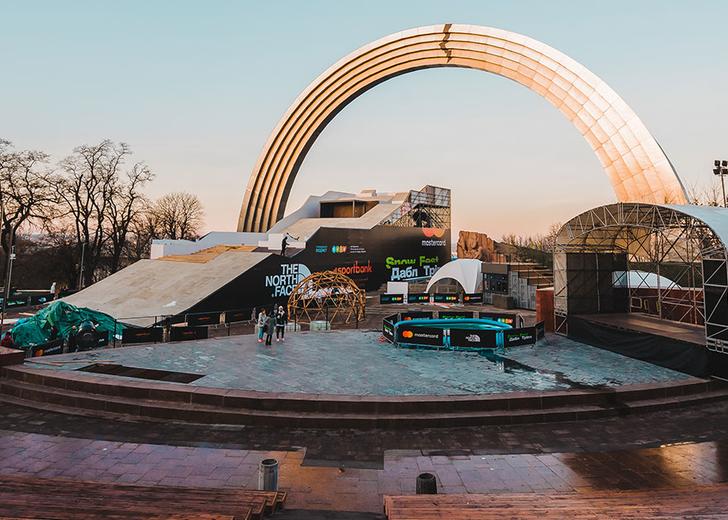 Масштабный сноупарк в центре Киева: Что нужно знать о Дабл Тріпл Snow Fest