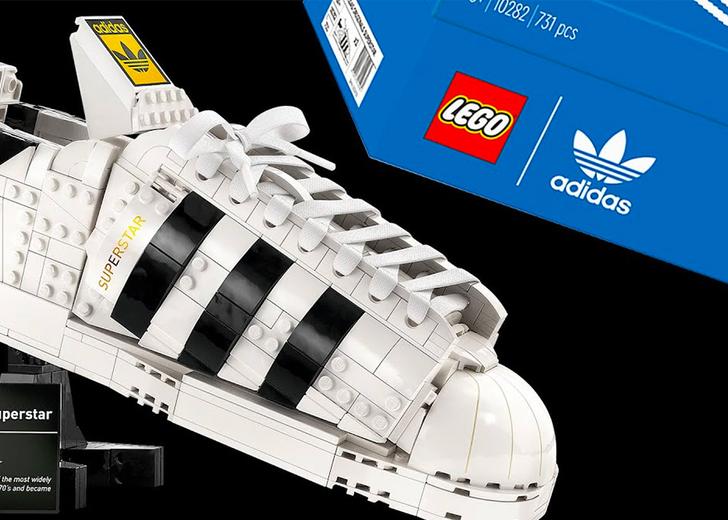 Первый взгляд: Как выглядят adidas Superstar из коллаборации с Lego