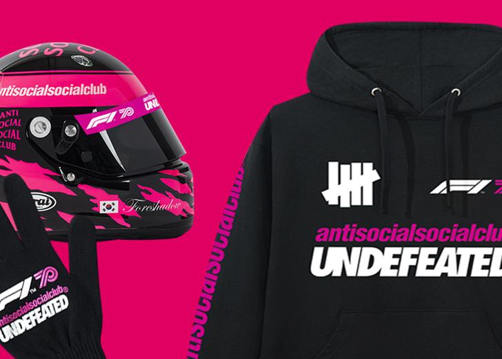 Anti Social Social Club и UNDEFEATED выпустили коллаборацию с «Формулой-1»