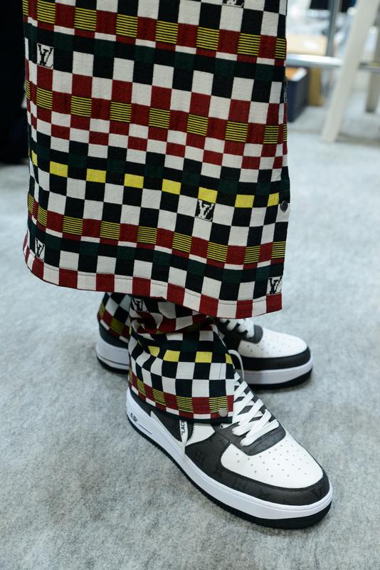 First Look at the Nike x Louis Vuitton Air Force 1 Sneakers