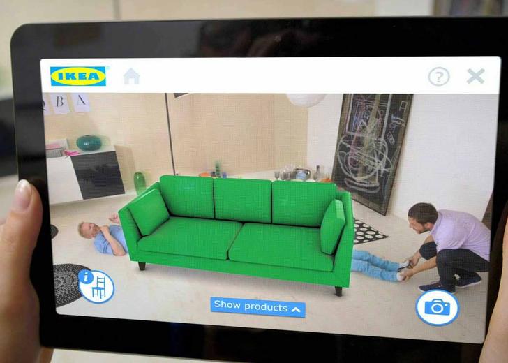 IKEA и Apple выпустят приложение для «примерки» мебели