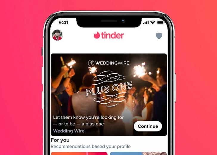 Теперь в Tinder можно найти партнера для похода на свадьбу