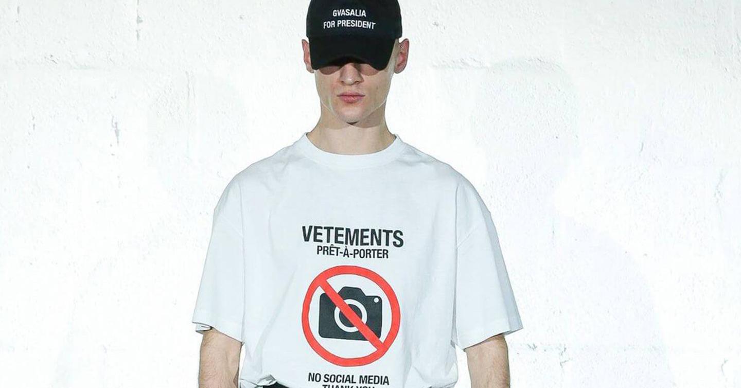 Vetements показал «темную сторону человечества» в закрытом Инстаграме