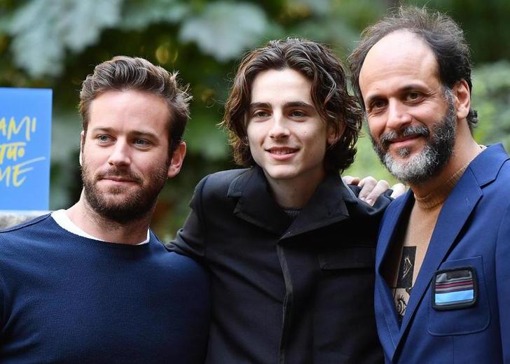 Photocall of ''Call Me By Your Name'' in Rome, Italy - 24 Jan 2018 Лука Гуаданьино передумал снимать продолжение «Зови меня своим именем»