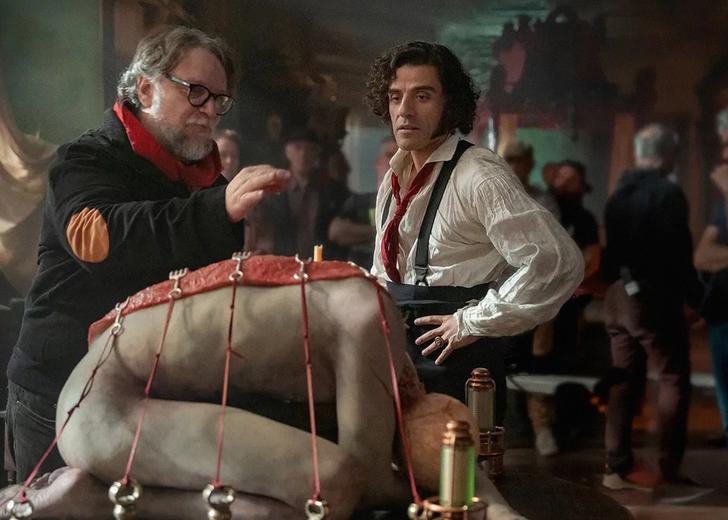 Кадр з фільму «Франкенштейн» Ґільєрмо дель Торо та Netflix