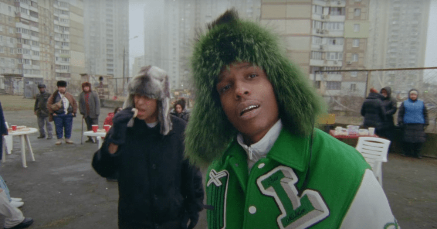 tailor-swif-asap-dtf-magazine Кадр з кліпу A$AP Rocky Tailor Swif