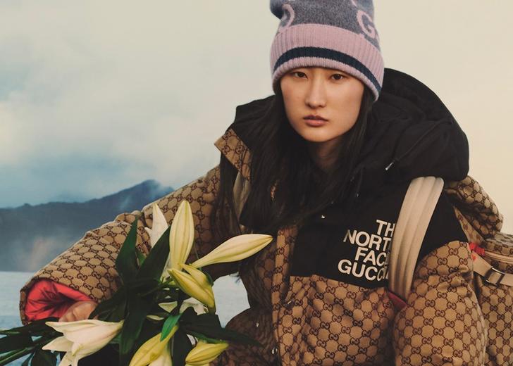 Лес и монограммы: The North Face и Gucci выпустили лукбук второй коллекции