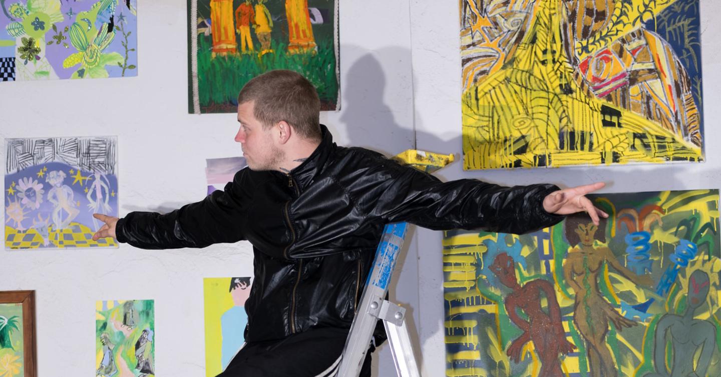 Мистецька виставка Yung Lean