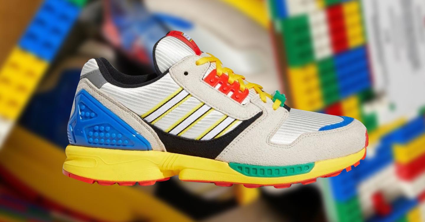 Первый взгляд: Совместные кроссовки adidas и LEGO