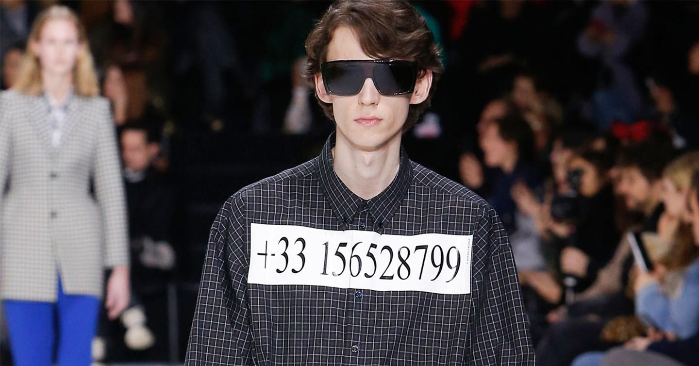Что будет, если позвонить по номеру телефона на рубашке Balenciaga