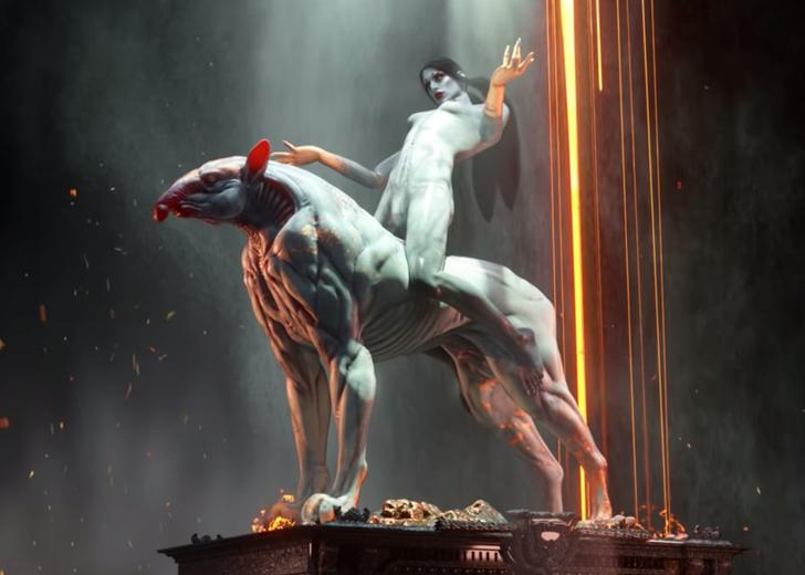arca-new-video-dtf-magazine Arca выпустила два новых трека и клип. Смотрим