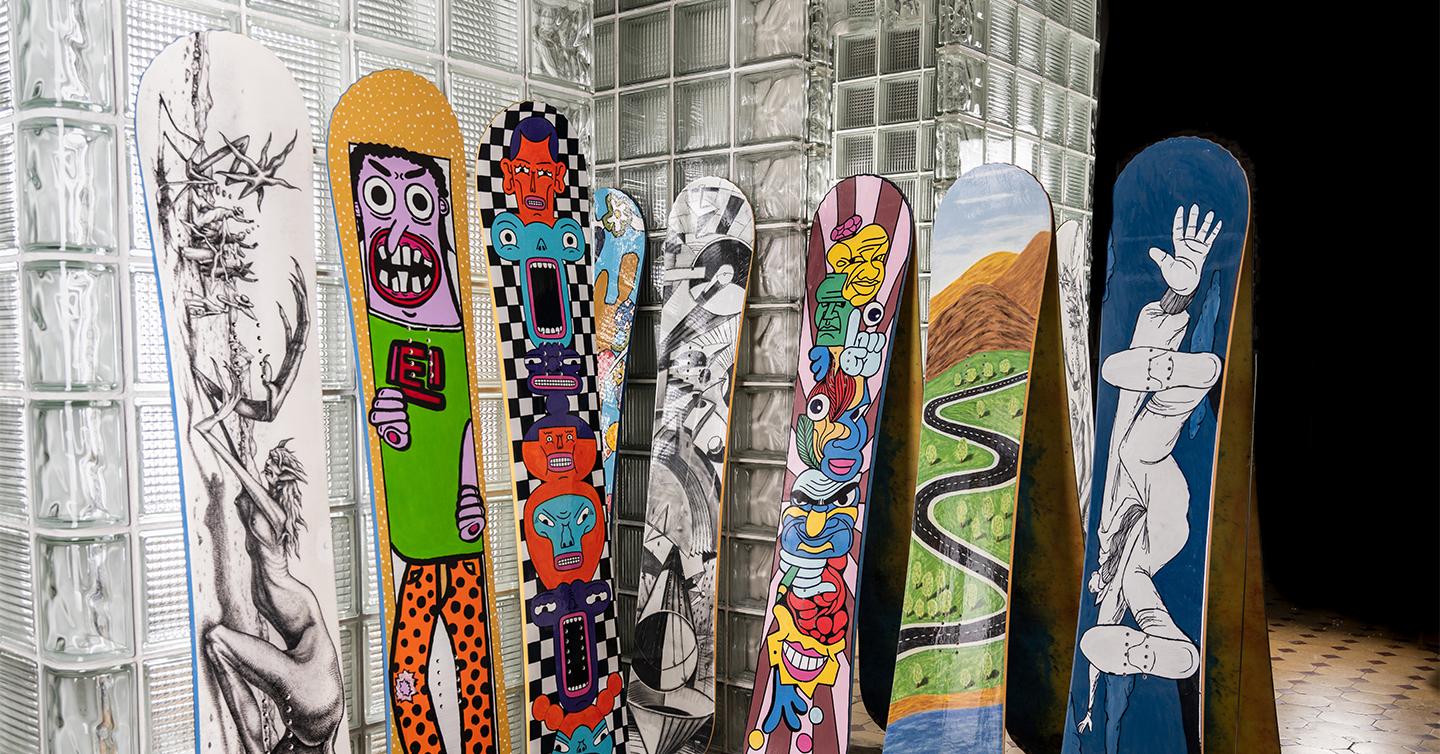 We are holding a charity auction of art-snowboards with works of Ukrainian artists