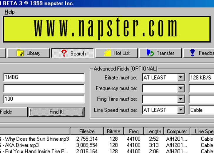 napster-buy-cover-dtf-magazine Інтерфейс оригінального Napster