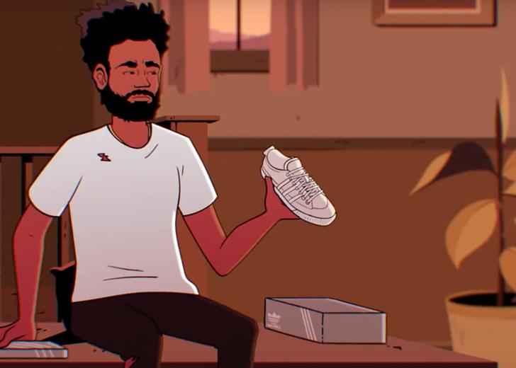 Первый взгляд: Совместные кроссовки adidas и Дональда Гловера