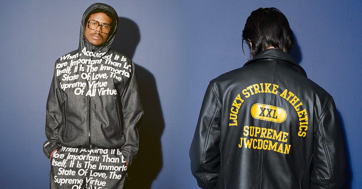 Первый взгляд: Коллаборация Supreme x Junya Watanabe