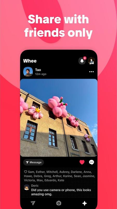 Стрічка застосунку Whee від TikTok