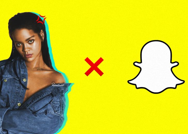 rihanna-vs-snapchat Рианна обвинила Snapchat в насмешке над жертвами домашнего насилия