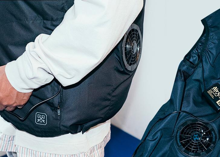 fragment design создали жилет с вентилятором