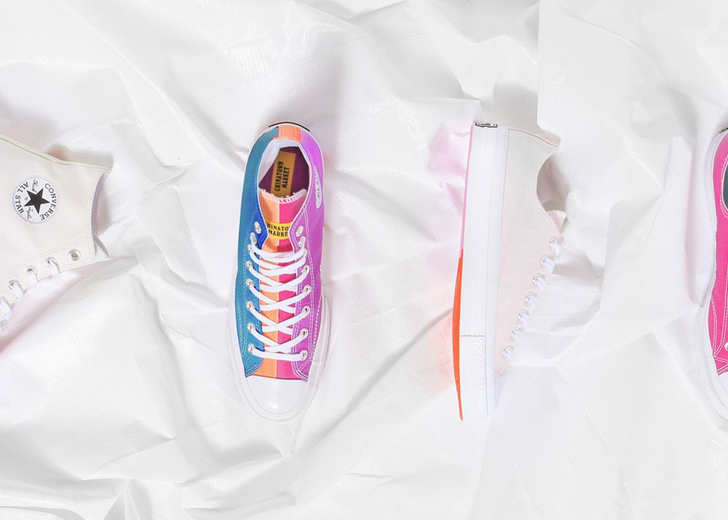 Новые кеды Converse и Chinatown Market меняют цвет на солнце