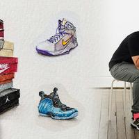 Sneaker Eulogy: Meet the architect who draws miniature sneakers