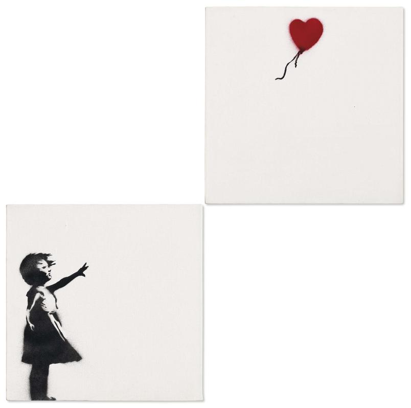 Banksy Girl with Balloon Dip