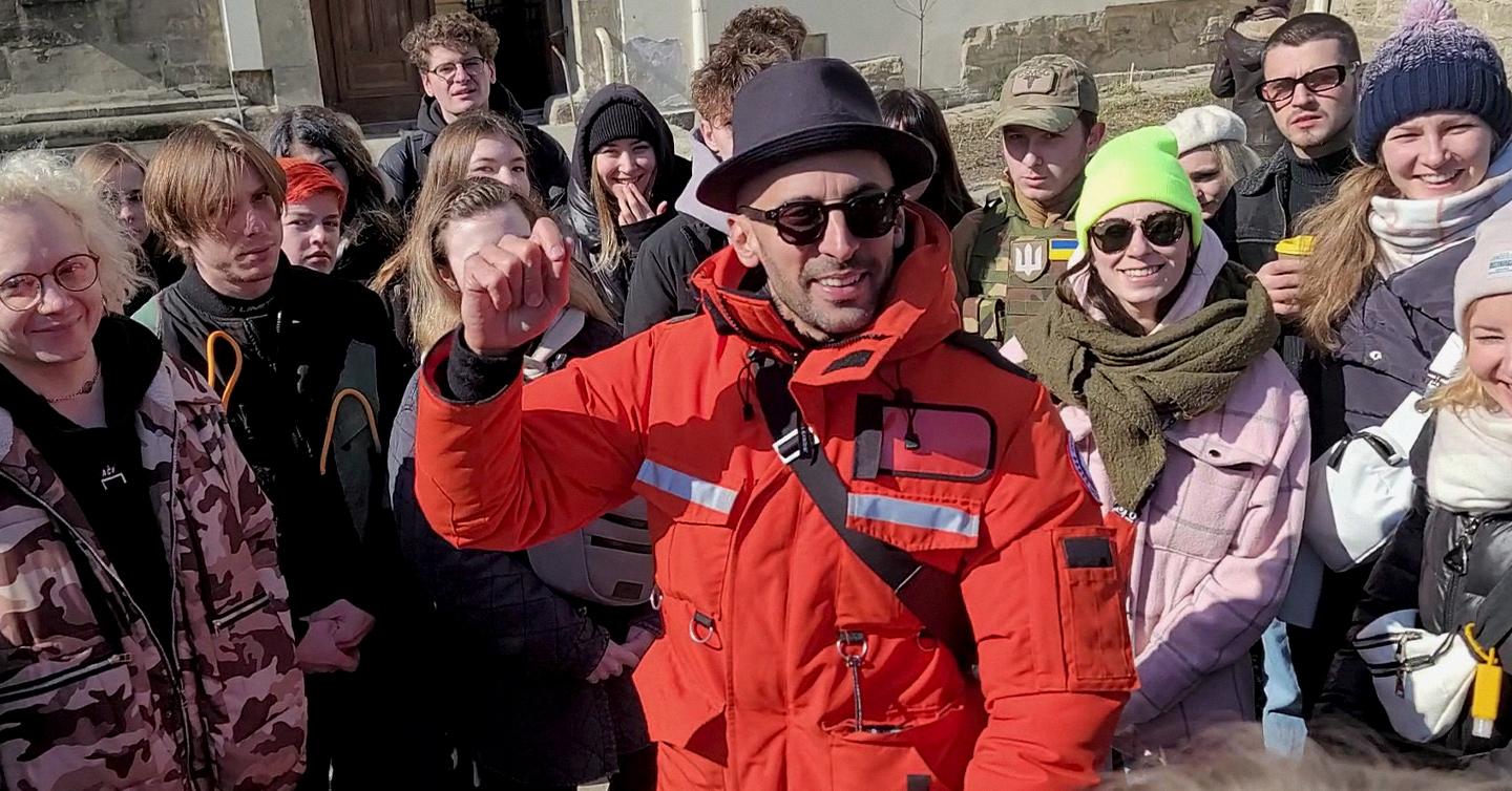 «This is the greatest hope I've seen, and that hope is contagious». French artist JR about his project in Ukraine