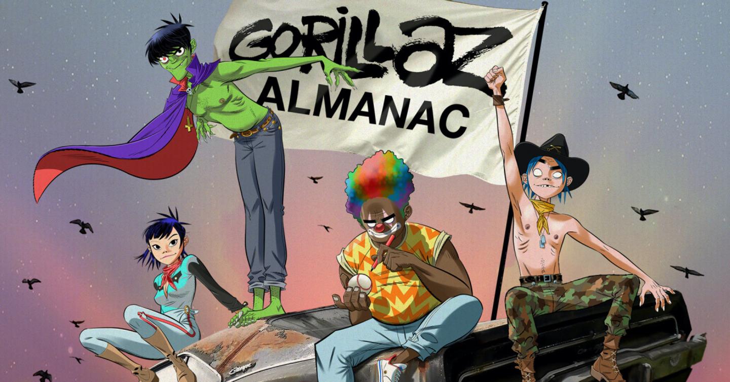 Gorillaz выпустят книгу к 20-летию группы