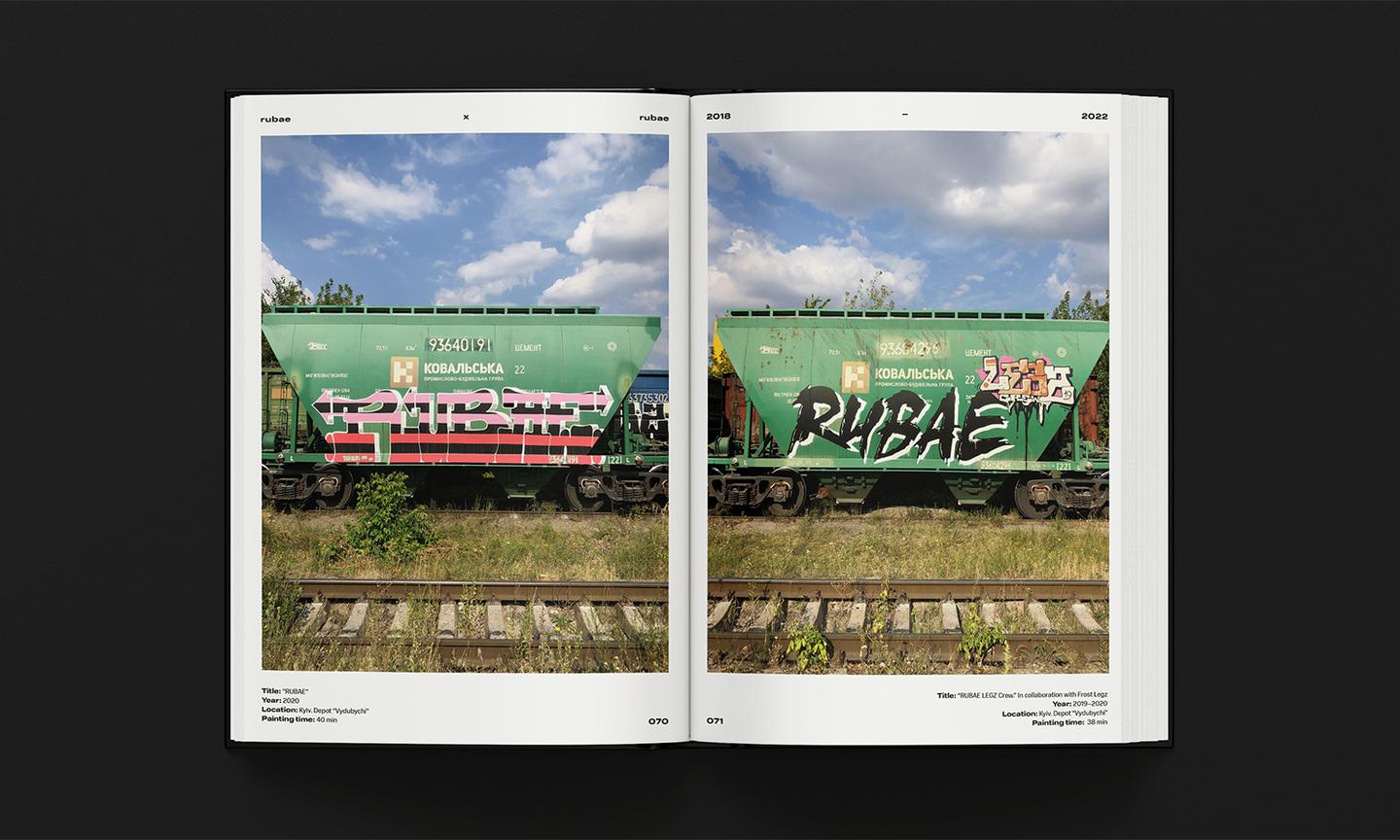 Український графіті-художник RUBAE випустив книгу