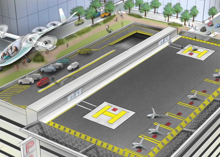 Uber анонсировал запуск летающих такси в 2020 году