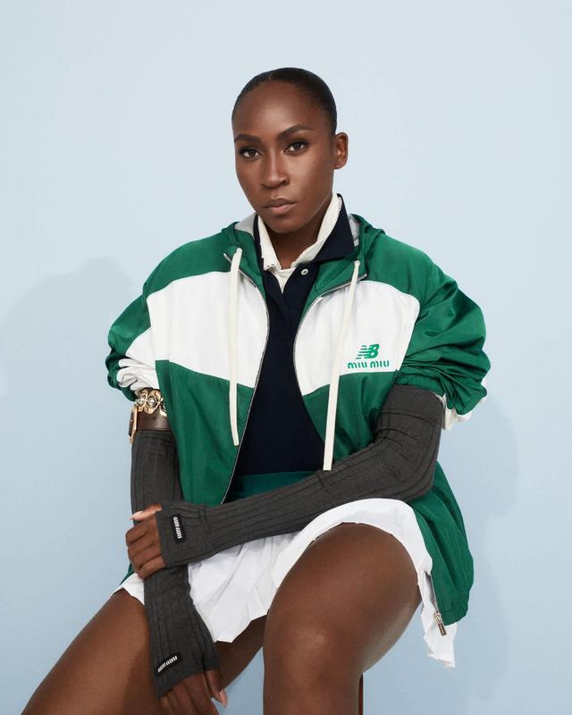 Коко Гофф New Balance Miu Miu