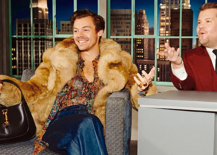 harry-styles-gucci Смотрите новый кампейн Gucci с Гарри Стайлсом, Сереной Уильямс, Дакотой Джонсон и другими
