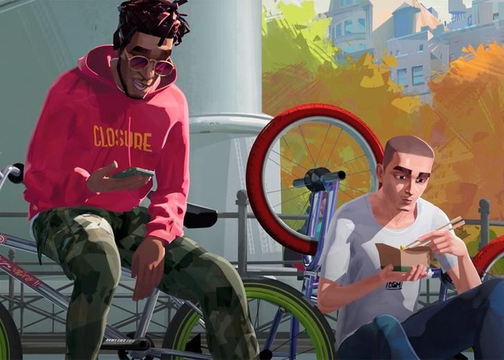 entergalactic-dtf-magazine Дивіться трейлер мультфільму Entergalactic від Kid Cudi