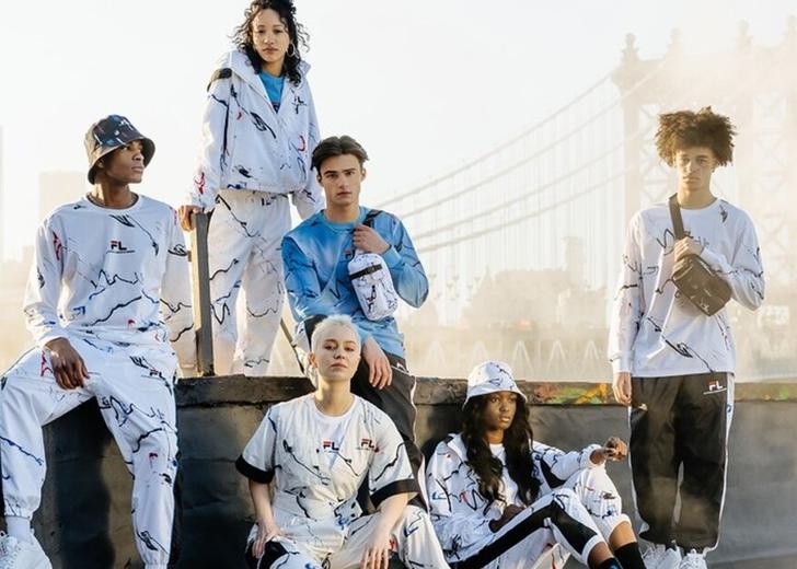 Первый взгляд: Коллаборация FILA и Futura Laboratories