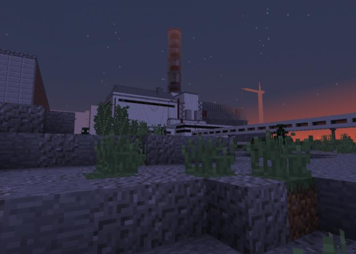 Геймер из Чехии построил копию Чернобыля в Minecraft